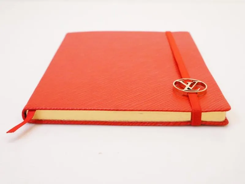 Authentic Pre-owned Louis Vuitton Epi Rouge Cahier Gustave MM Notebook GI0115 210745