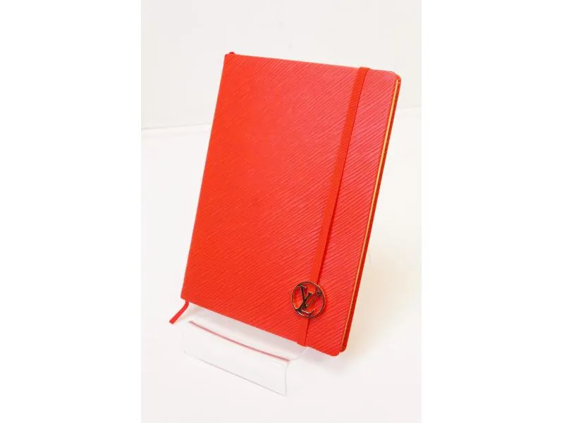 Authentic Pre-owned Louis Vuitton Epi Rouge Cahier Gustave MM Notebook GI0115 210745