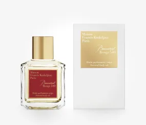 Baccarat Rouge 540 Scented Body Oil