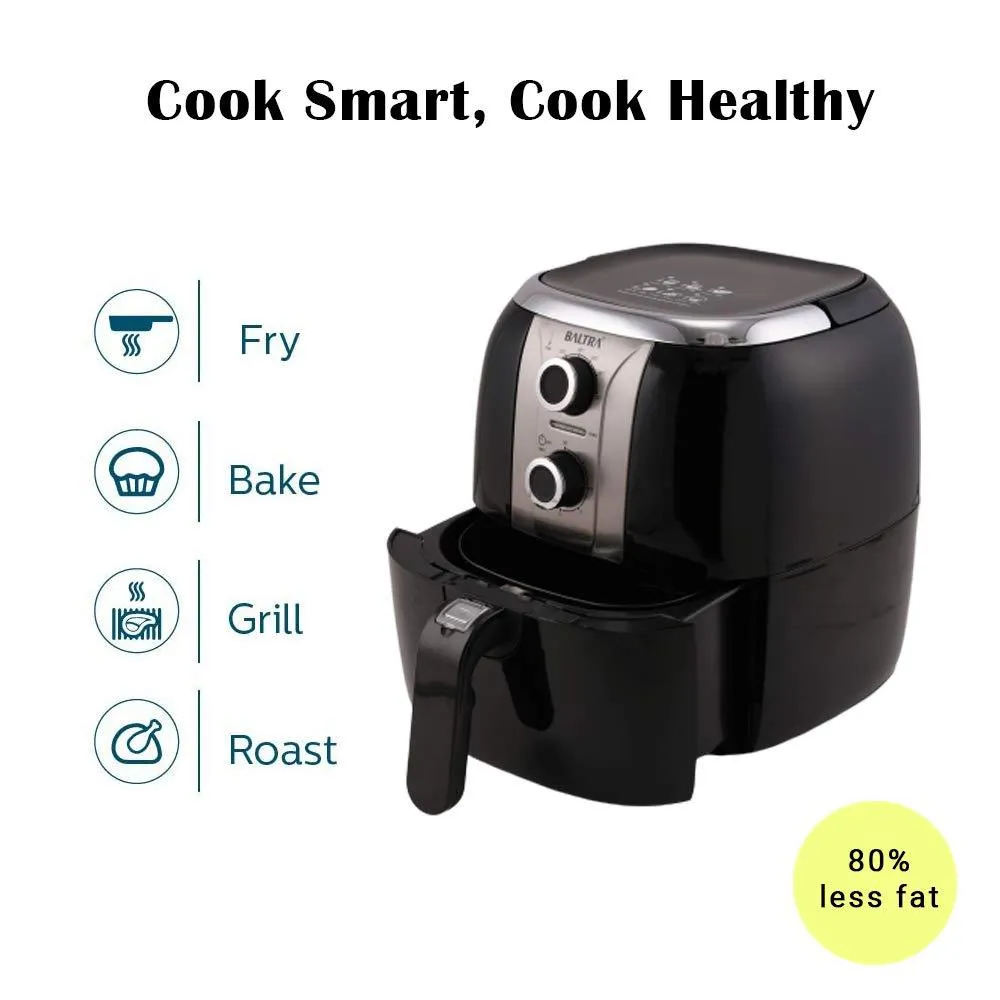 Baltra Passion 1400 Watts Air Fryer (Black)