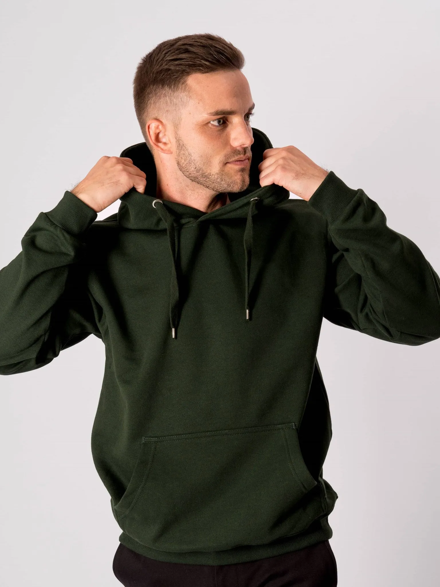 Basic Hoodie - Bottlegreen