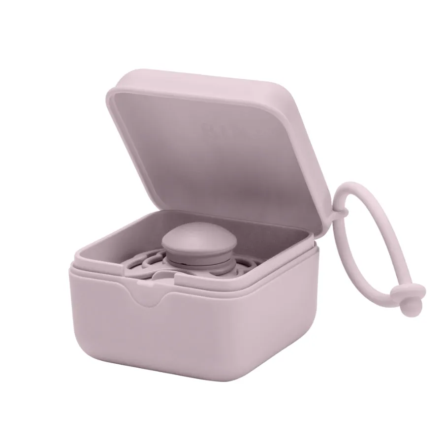 BIBS Pacifier Box - Dusky Lilac