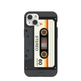 Black Cassette iPhone 14 Plus Case with MagSafe Module