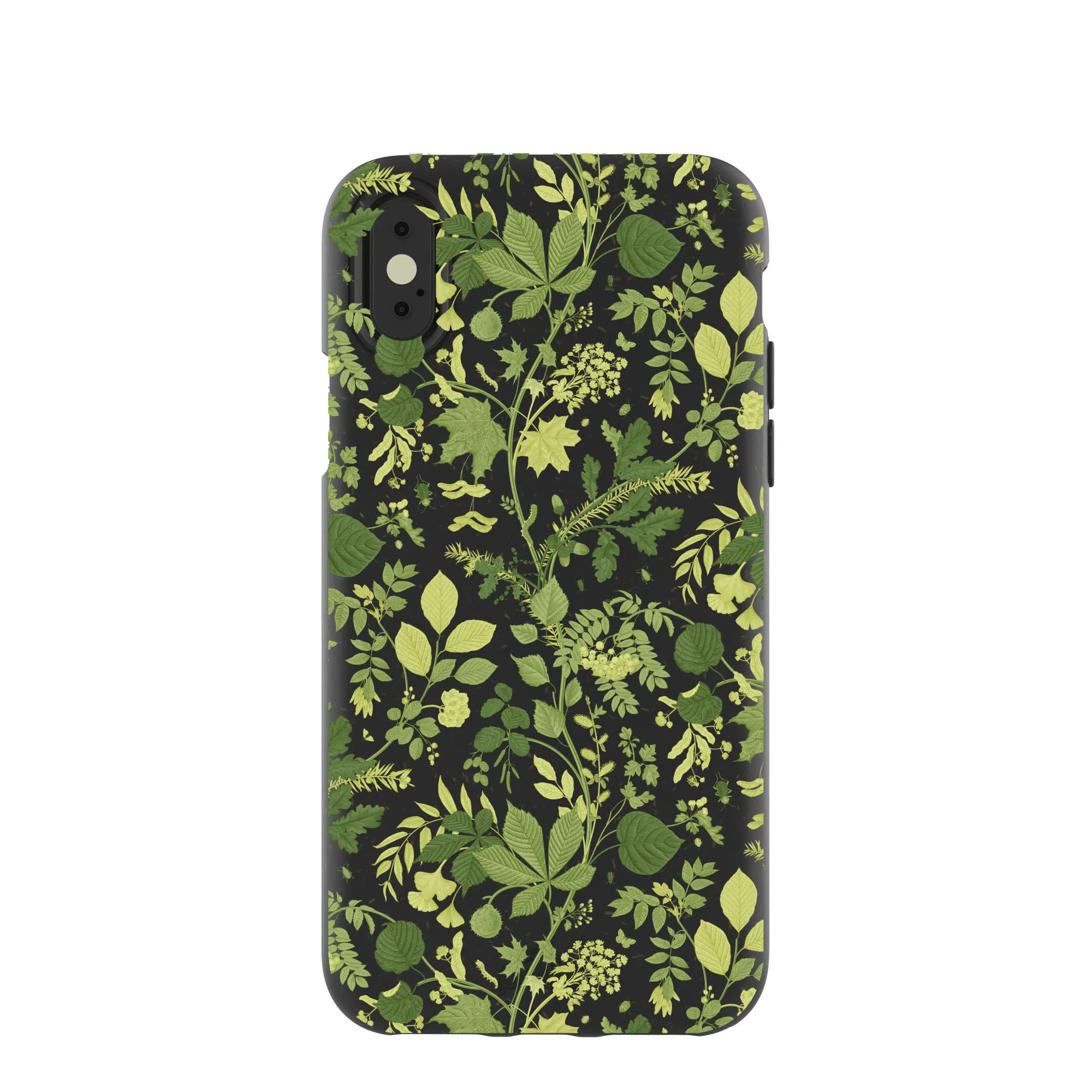 Black Evergreen iPhone X Case