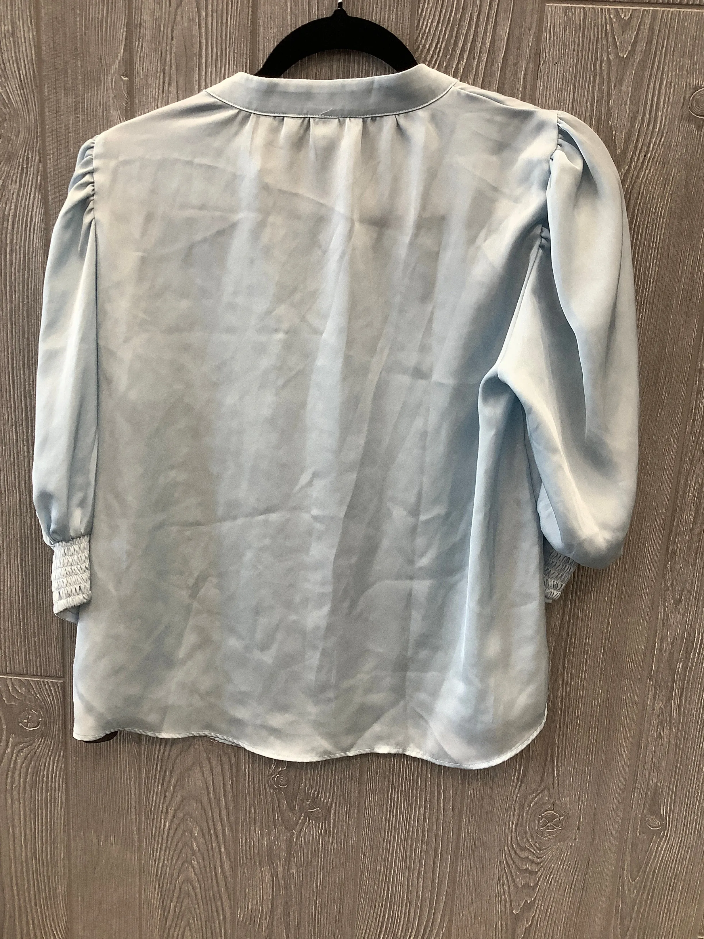 Blue Blouse Long Sleeve H&m, Size Xs