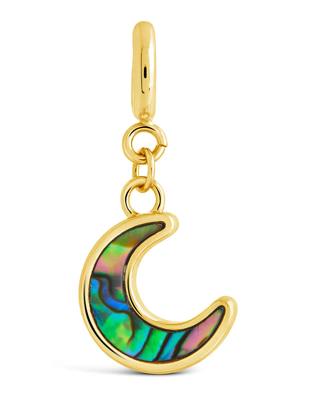 Blue Moon Abalone Charm