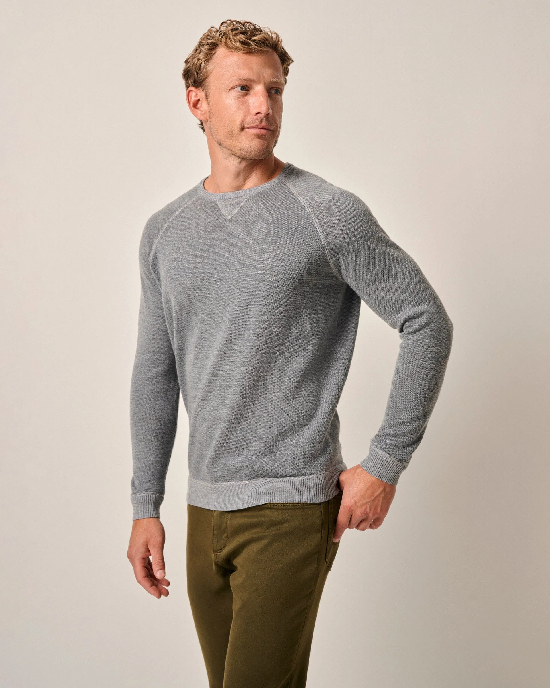 Boggs Merino Wool Crewneck Sweater