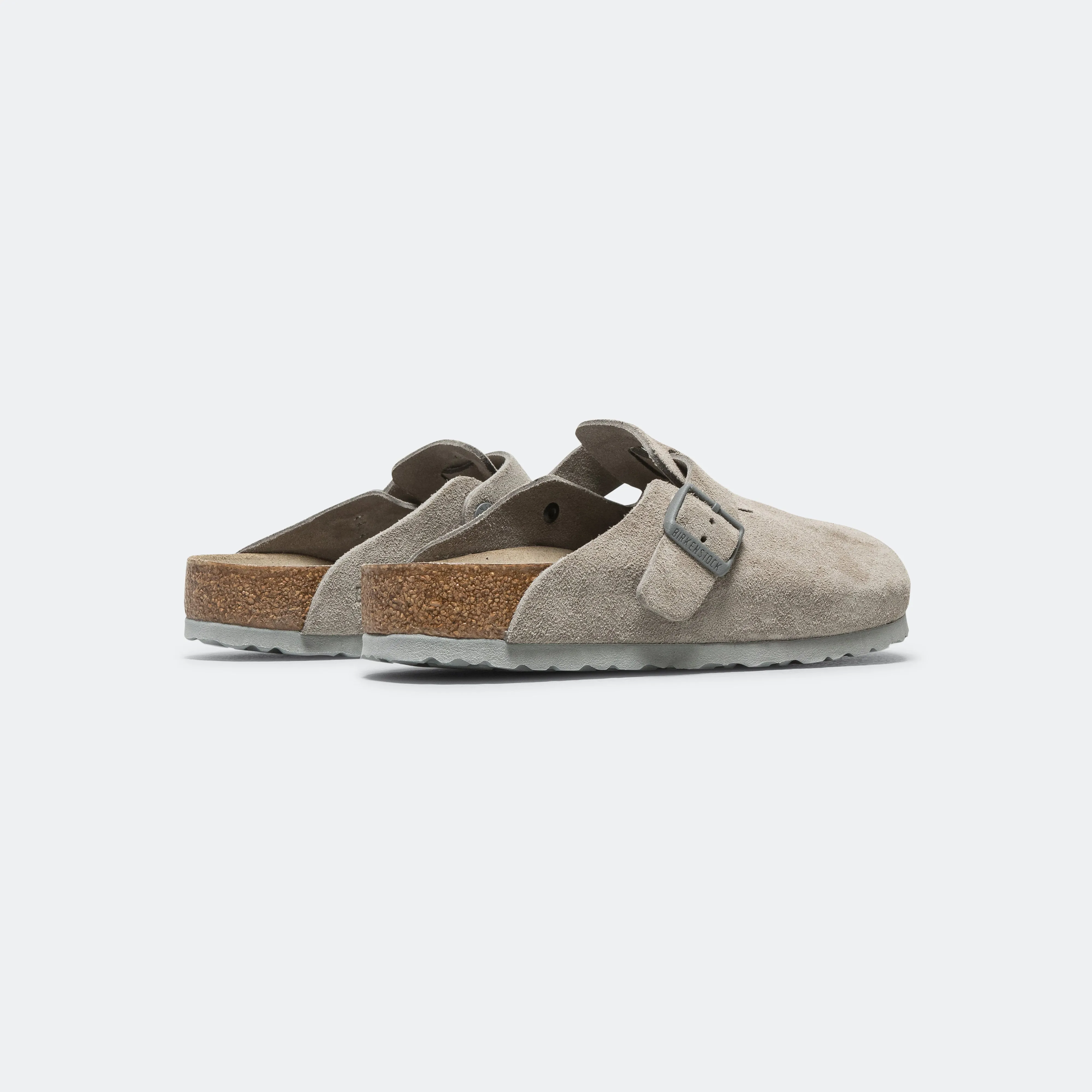 Boston SFB - Stone Coin Suede Leather