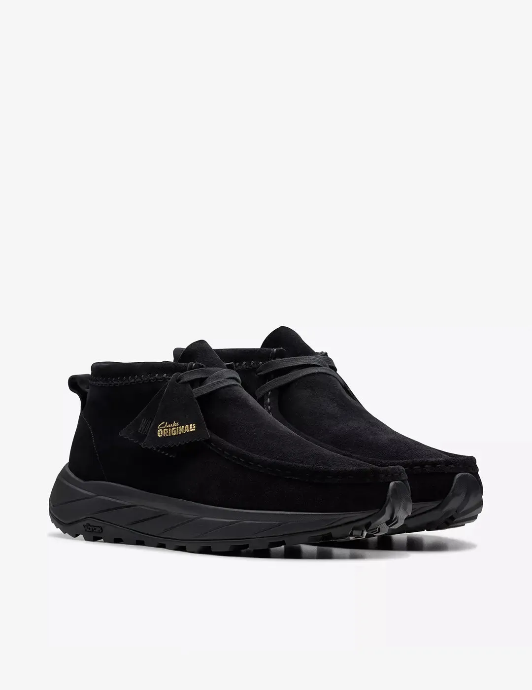 Botas Clarks Wallabee Eden Negro