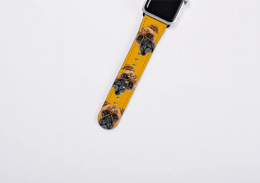 Boxer Honey Apple Watch Strap