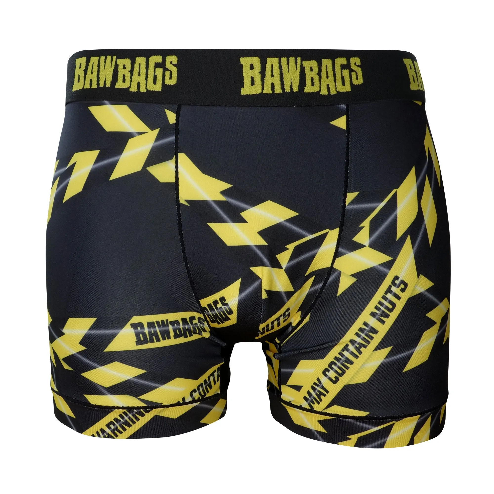 Boys Cool De Sacs Caution Tape Technical Boxer Shorts