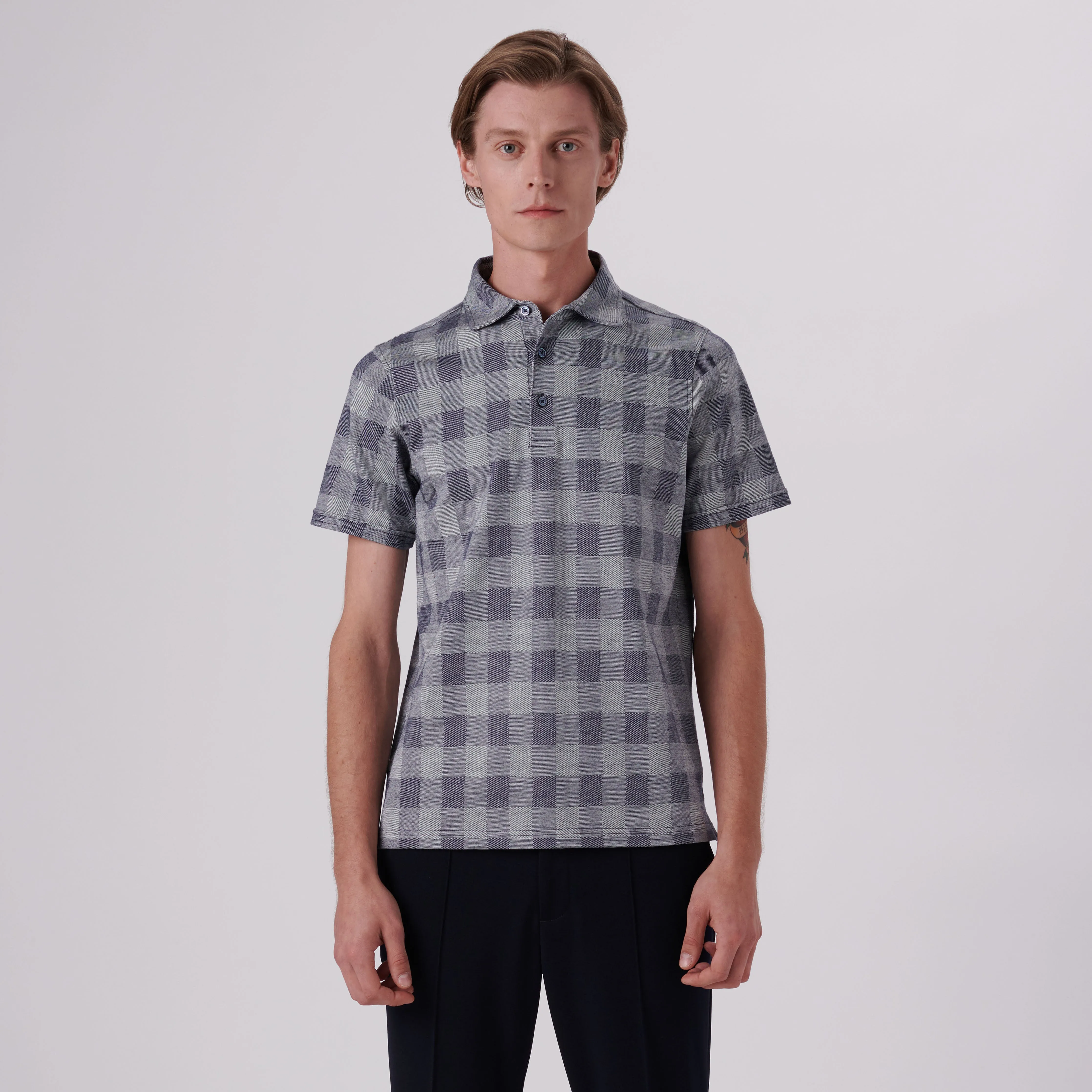 Buffalo Check Polo Shirt