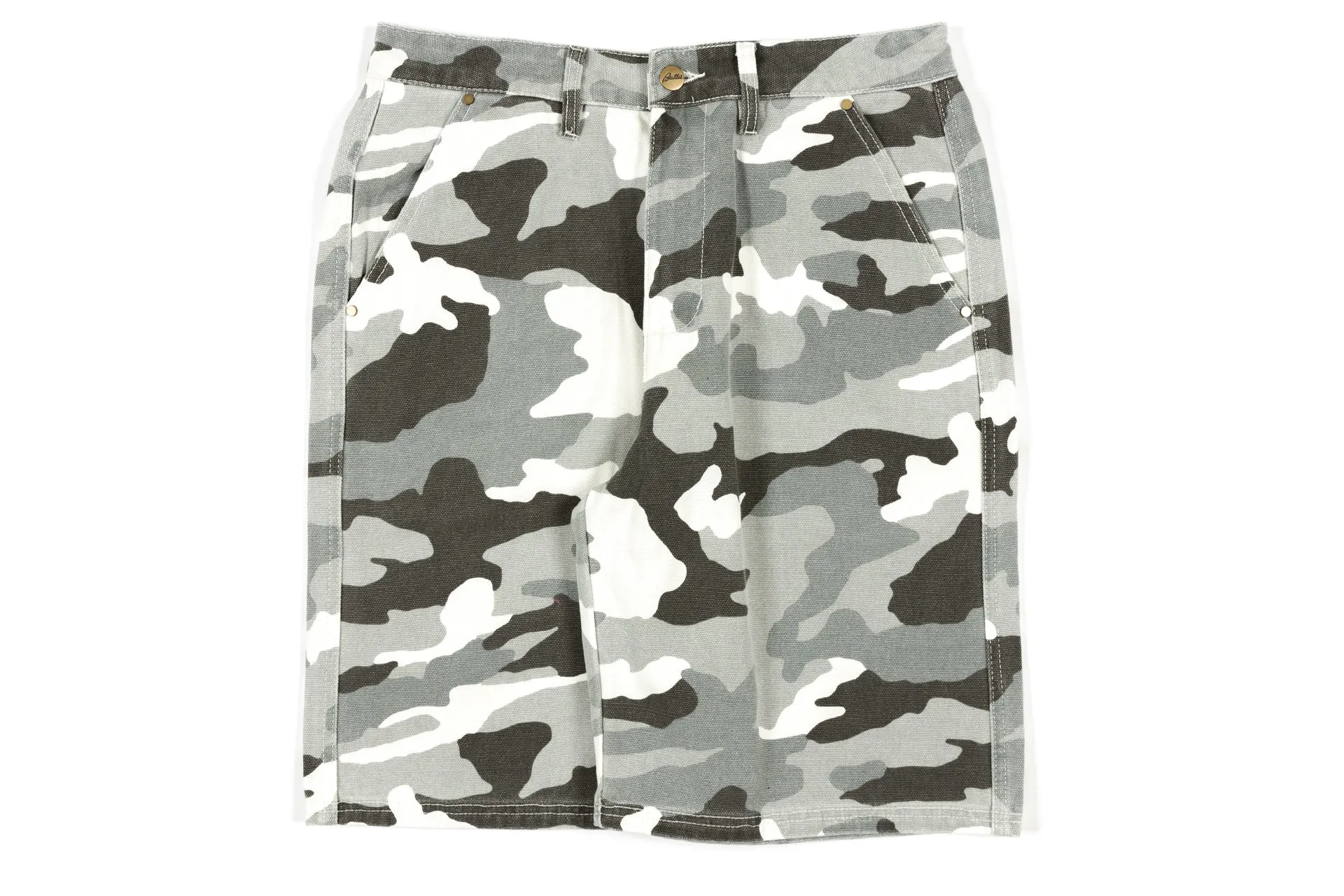 Butter Goods Work Shorts 'Snow Camo'