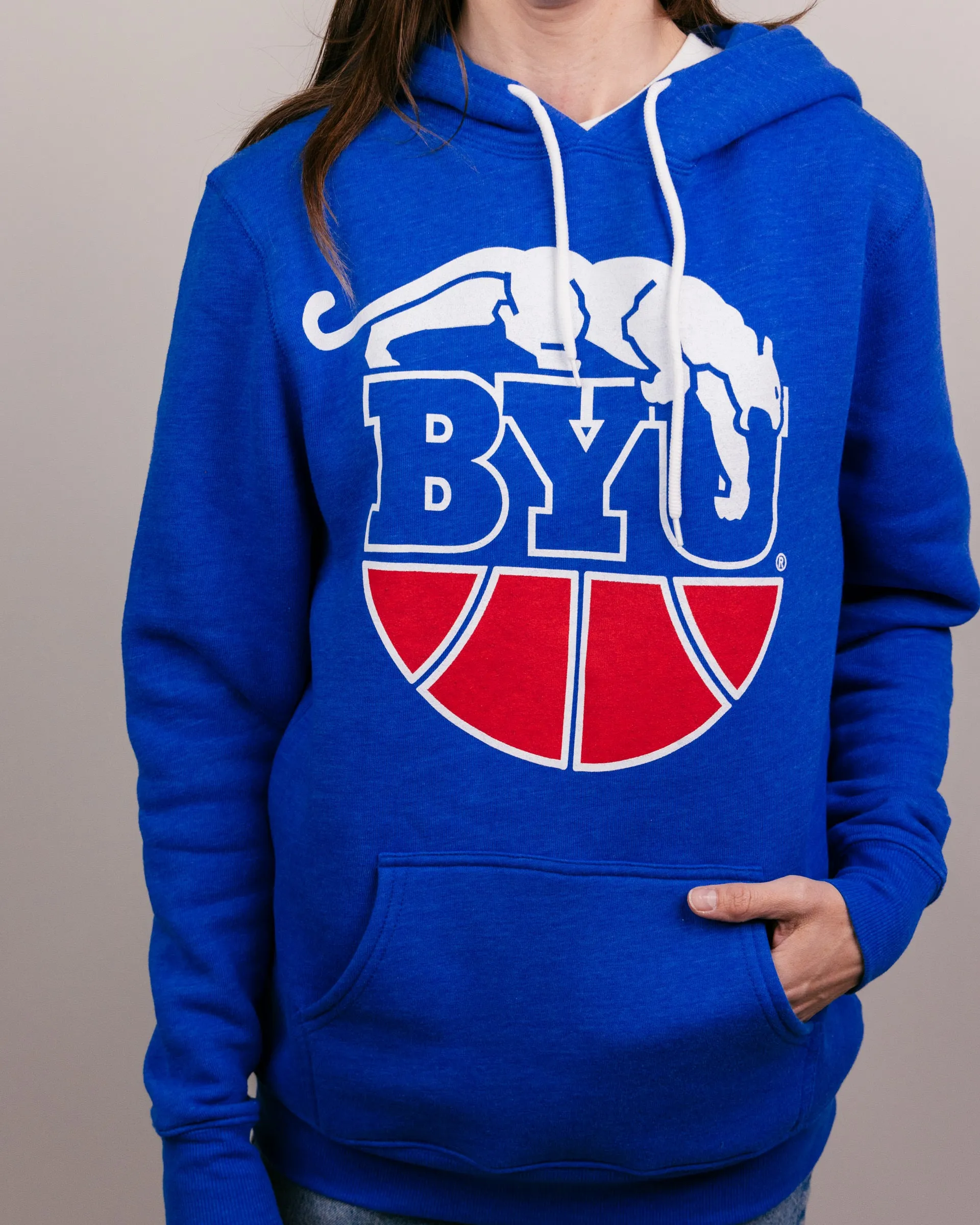 BYU Basketball Royal Blue Hoodie