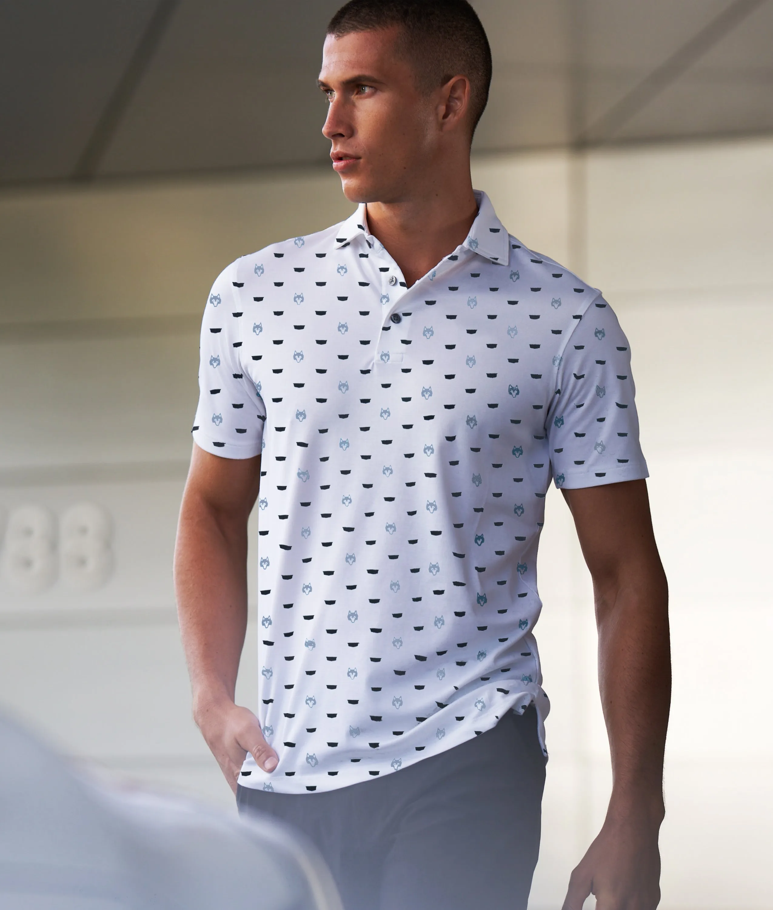 Cadillac x Greyson Icon Polo - Men - Light