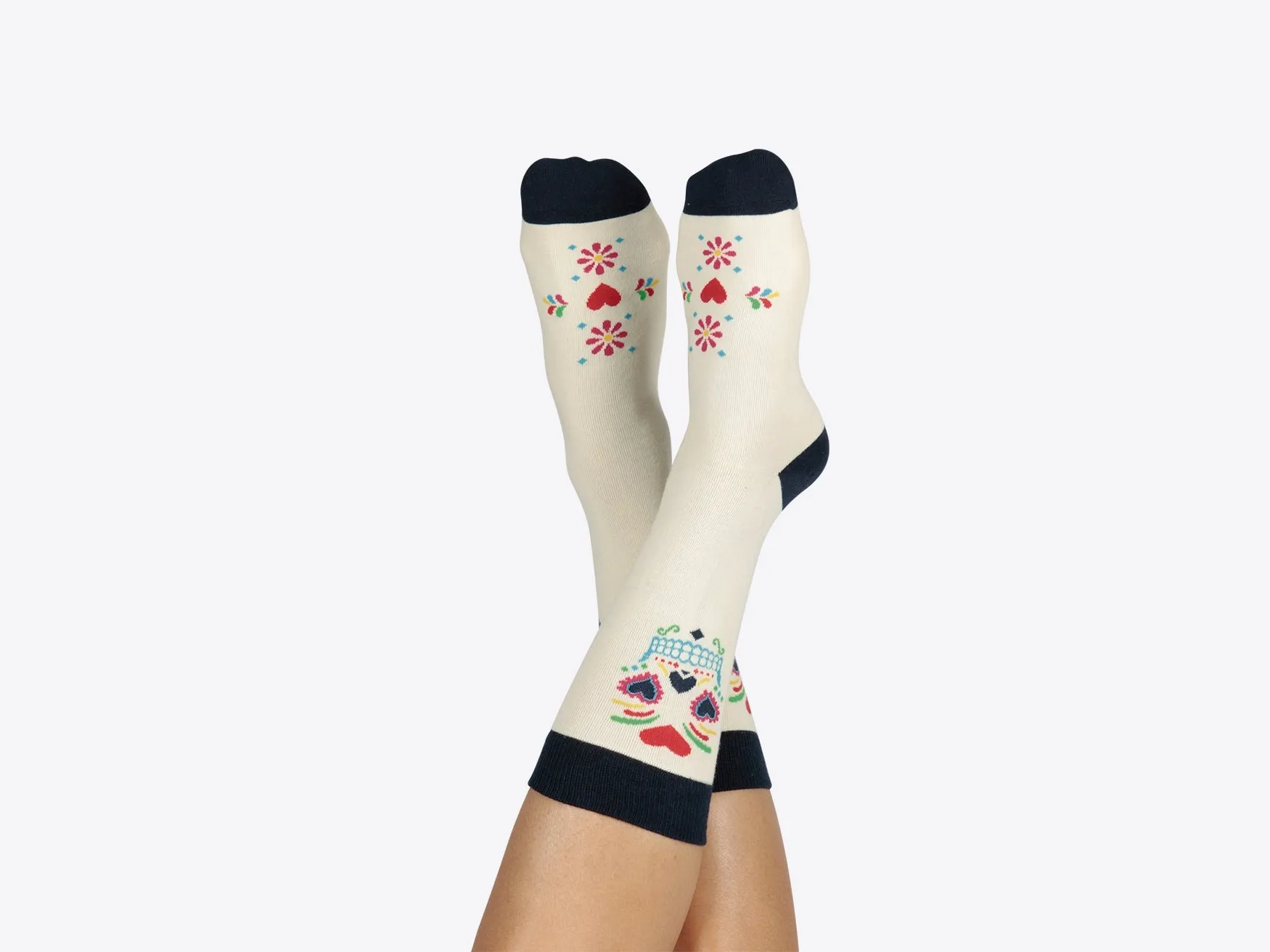 Calaca Day of the Dead Socks