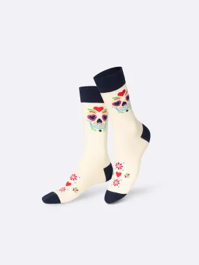 Calaca Day of the Dead Socks