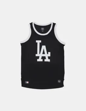 Camiseta 47 Brand Mlb Los Angeles Mesh Negro