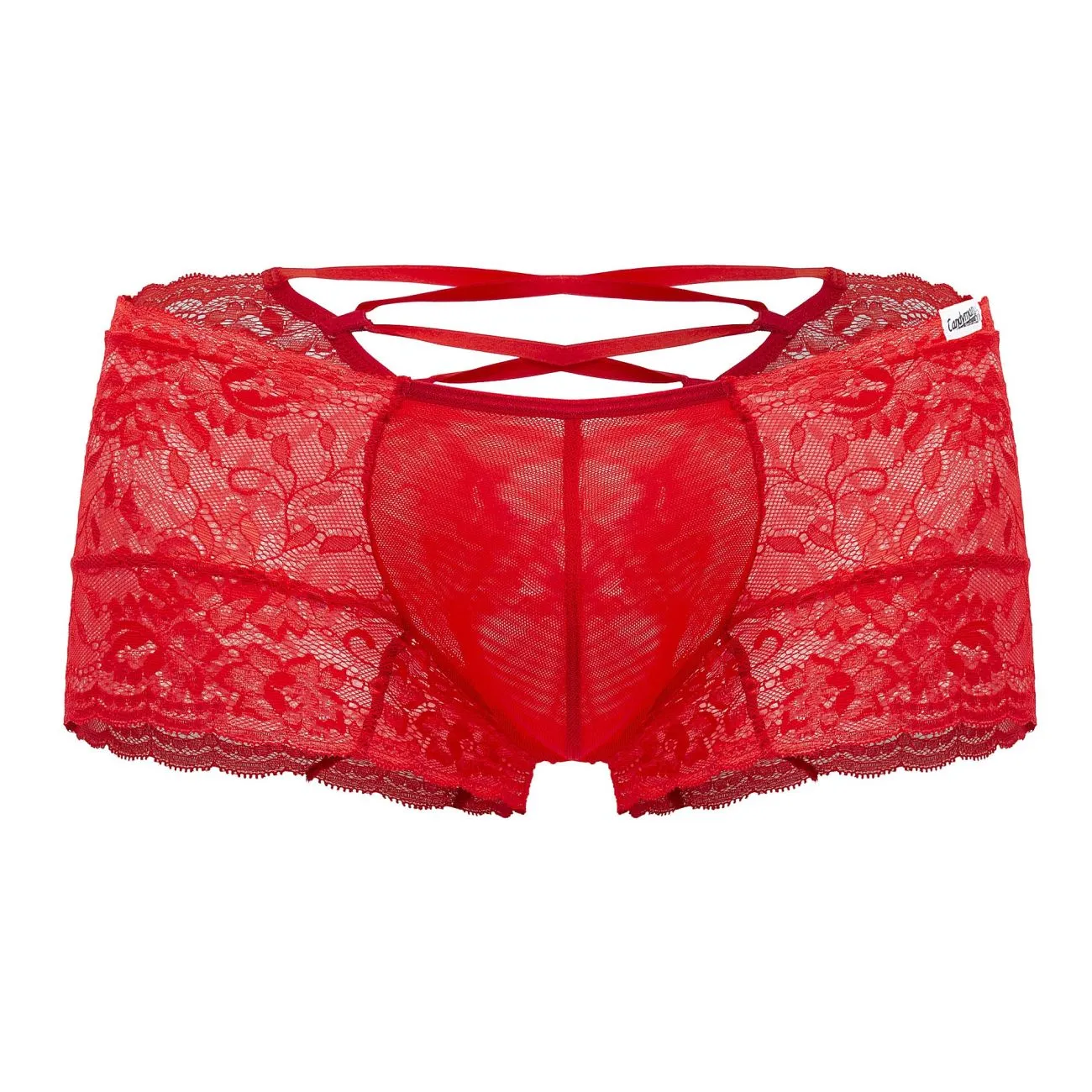 CandyMan 99745 Lace Trunks Color Red