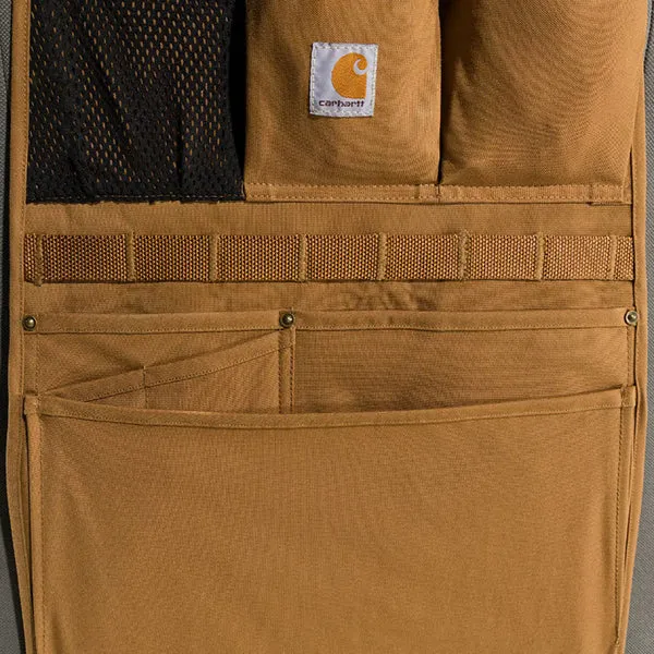 CARHARTT UNIVERSAL NYLON SEAT ORGANIZER CARHARTT BROWN