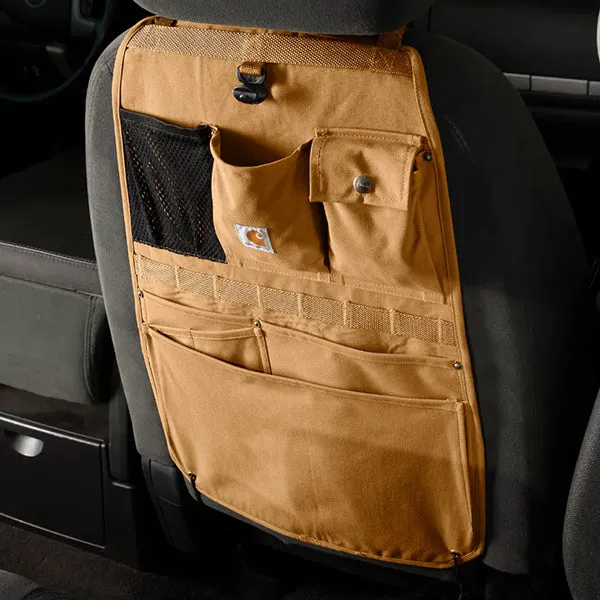 CARHARTT UNIVERSAL NYLON SEAT ORGANIZER CARHARTT BROWN