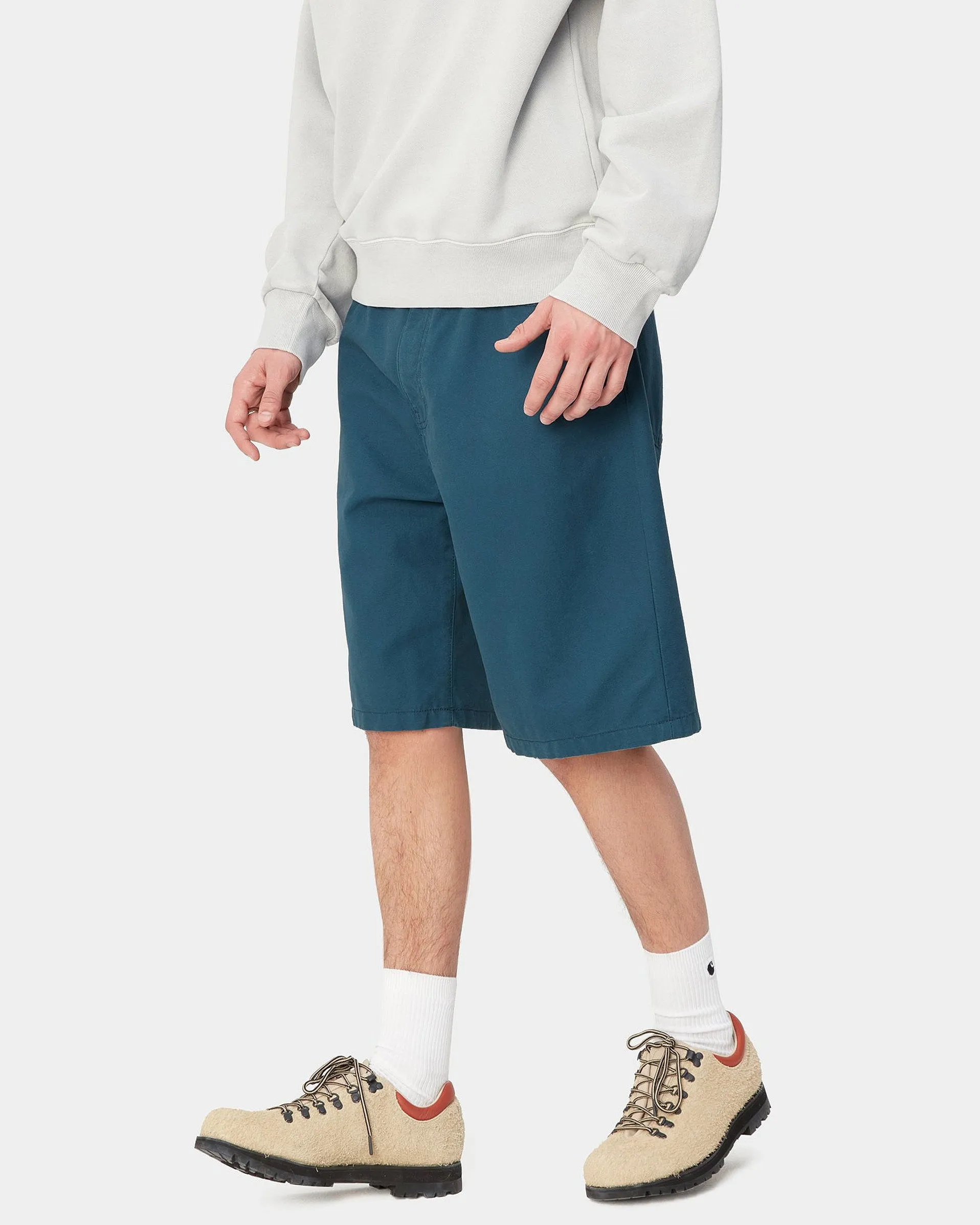 Carhartt WIP Landon Shorts - Naval Rinsed