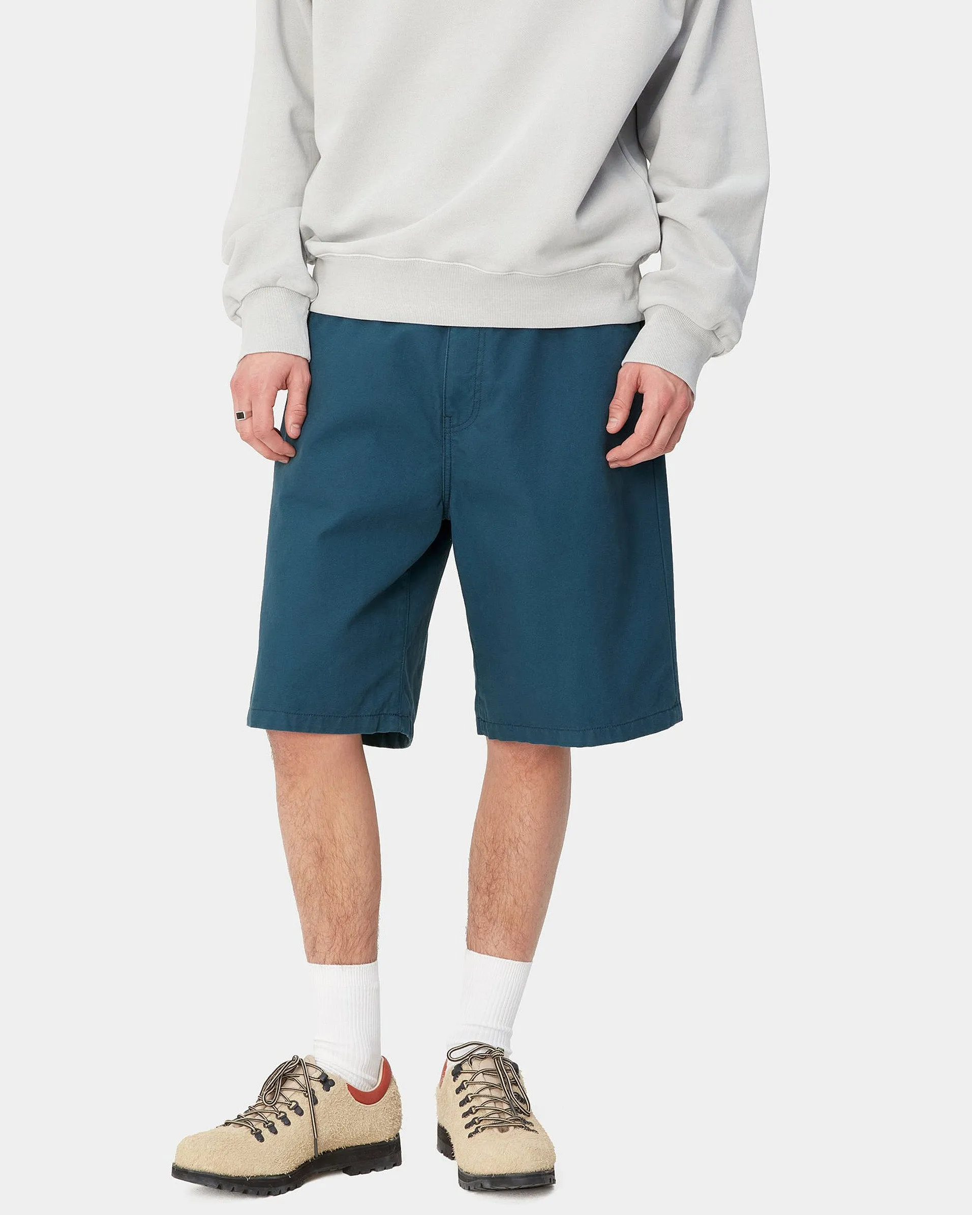 Carhartt WIP Landon Shorts - Naval Rinsed