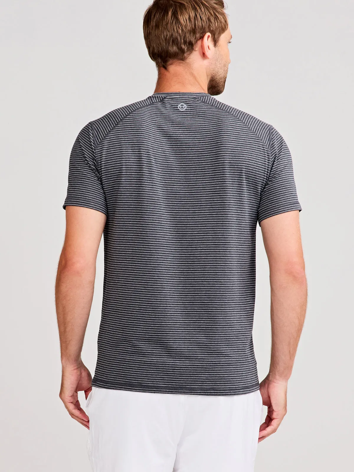 Carrollton Fitness T-Shirt - Mini Stripe