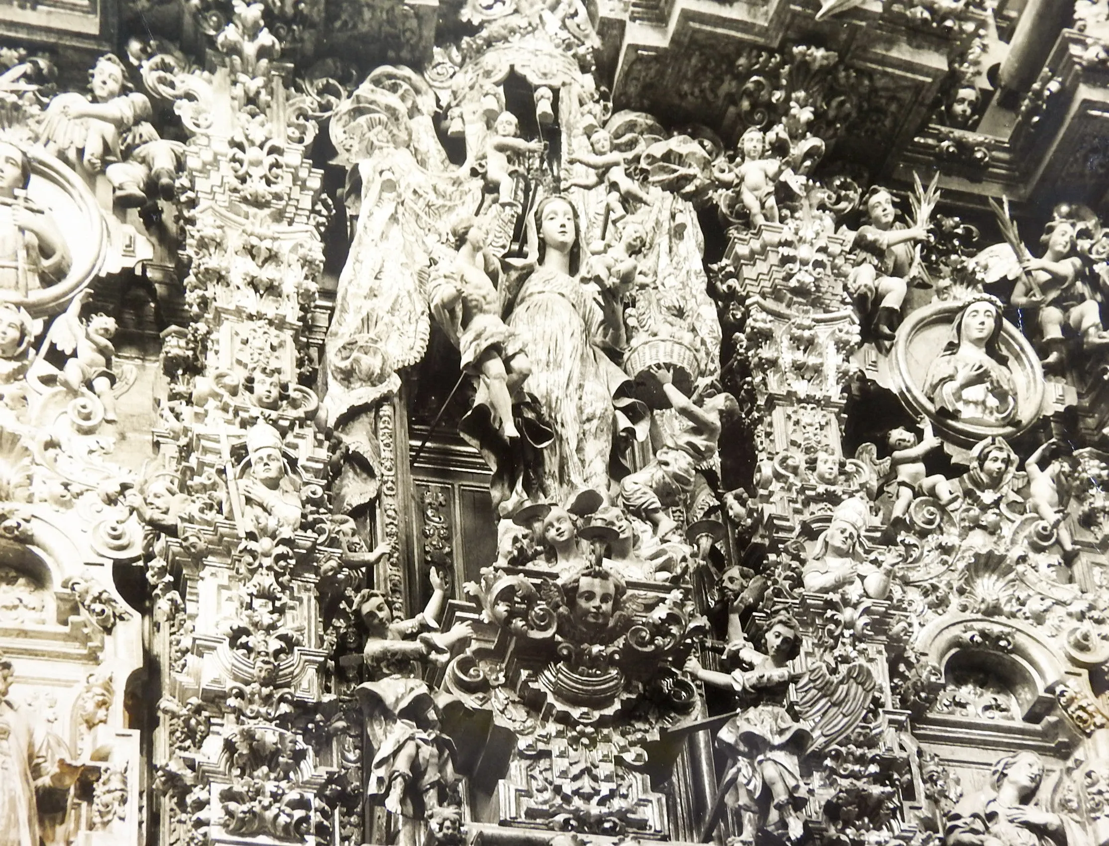 Carving Detail  Retablo San Francisco Photograph By Osuna