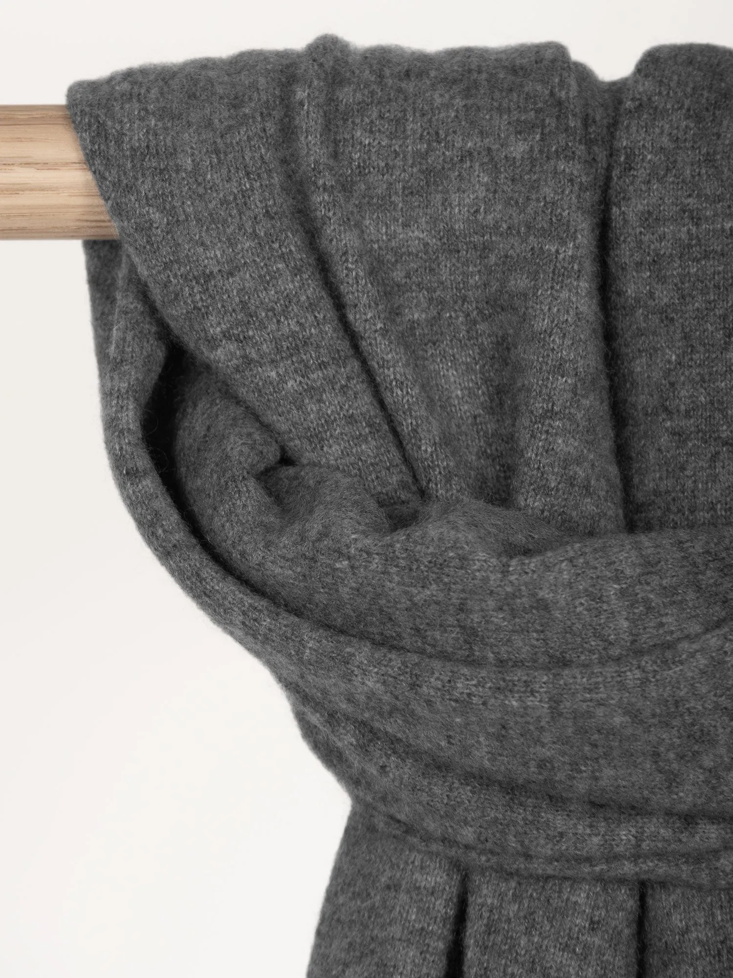 Cashmere scarf "Urban" - dark grey