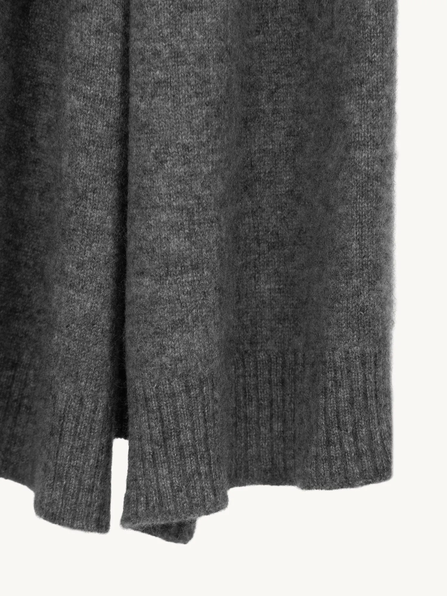 Cashmere scarf "Urban" - dark grey