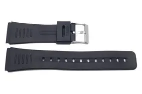 Casio Style Replacement 22mm Black Watch Strap P3030