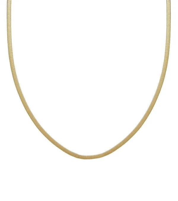 Chain Herringbone 40cm Gold