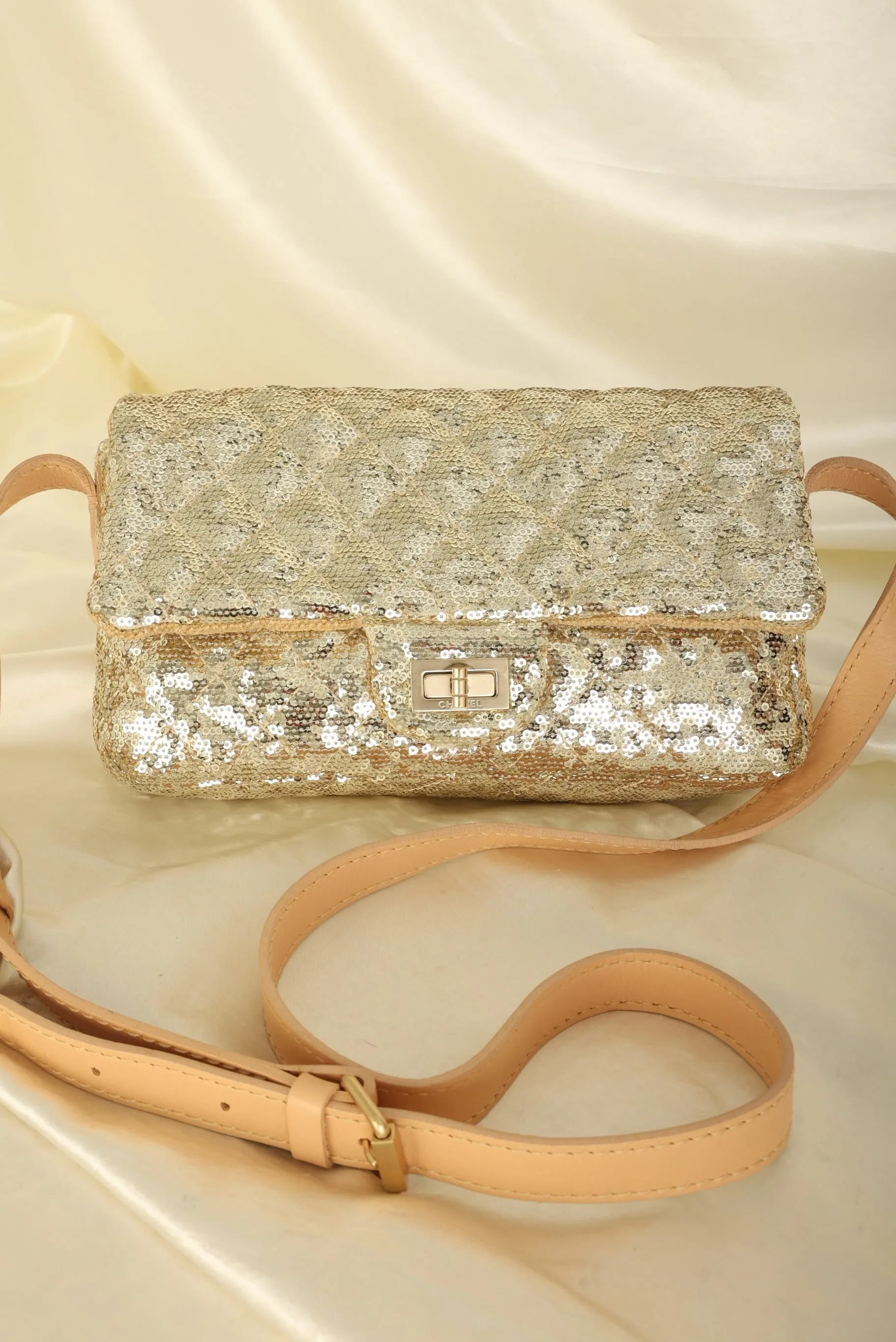 Chanel 2009 Sequin Re-Issue Flap Bag