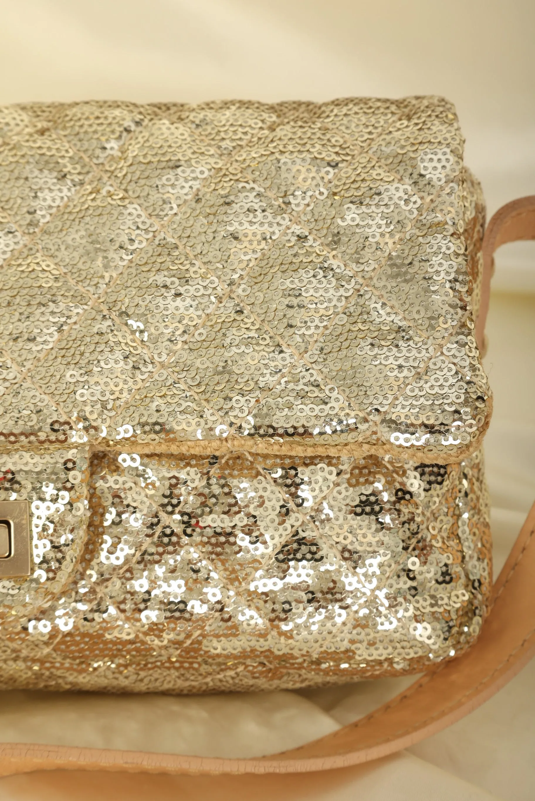 Chanel 2009 Sequin Re-Issue Flap Bag