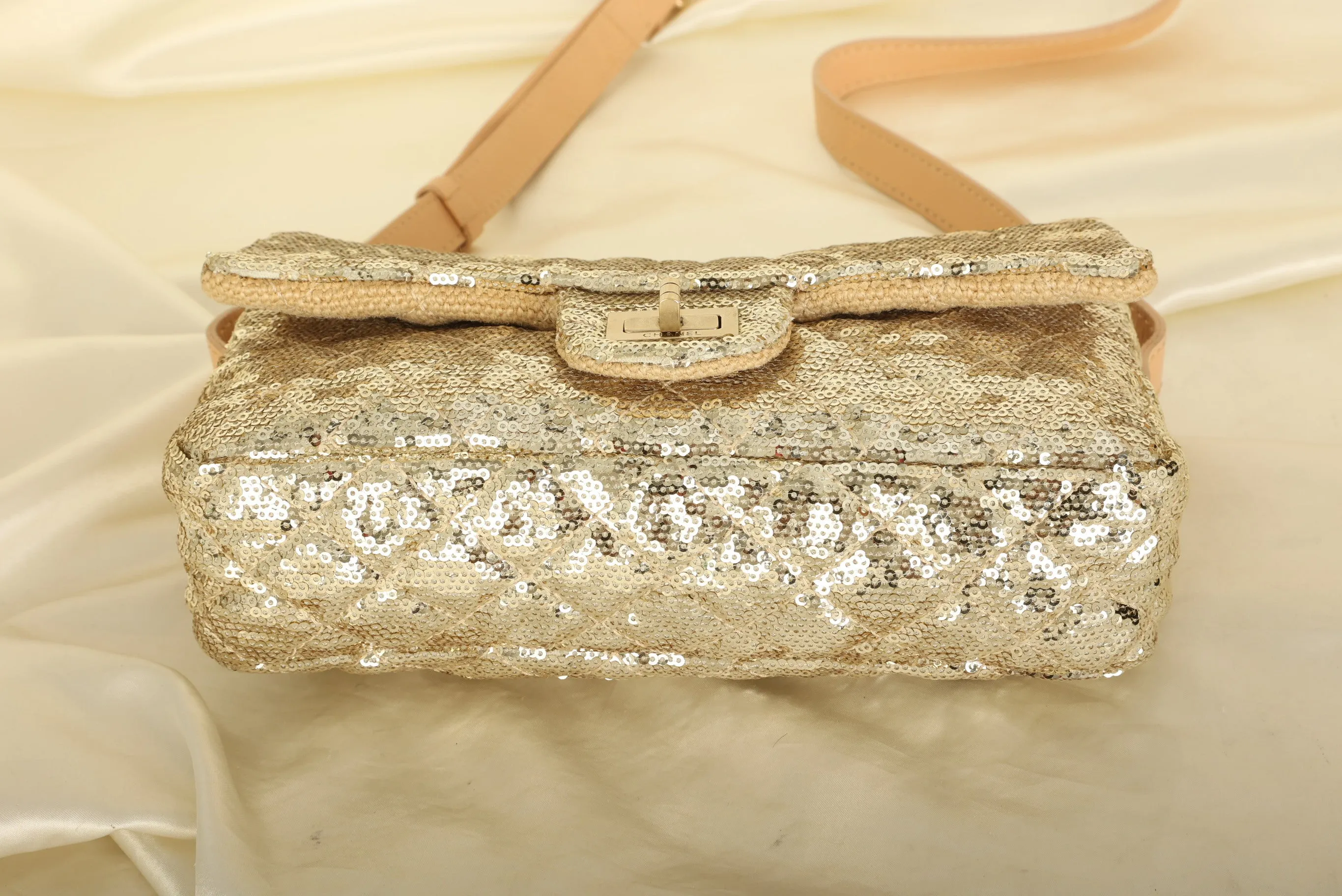 Chanel 2009 Sequin Re-Issue Flap Bag