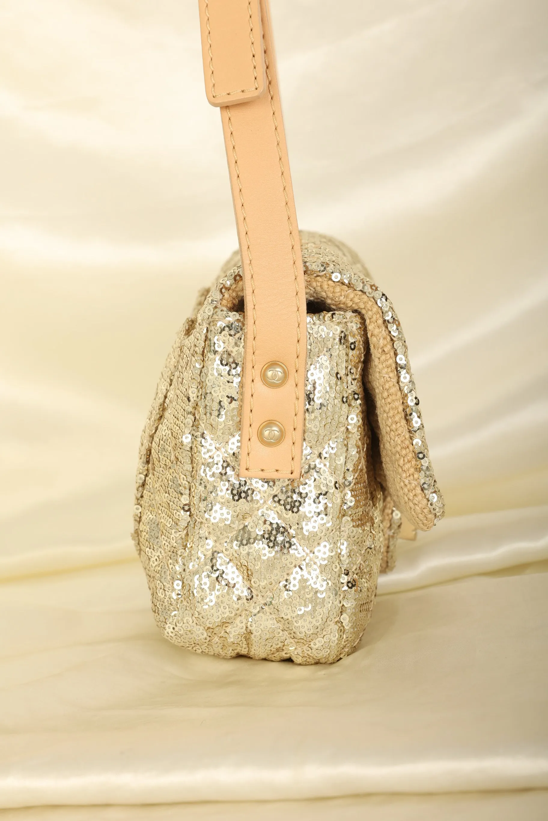 Chanel 2009 Sequin Re-Issue Flap Bag