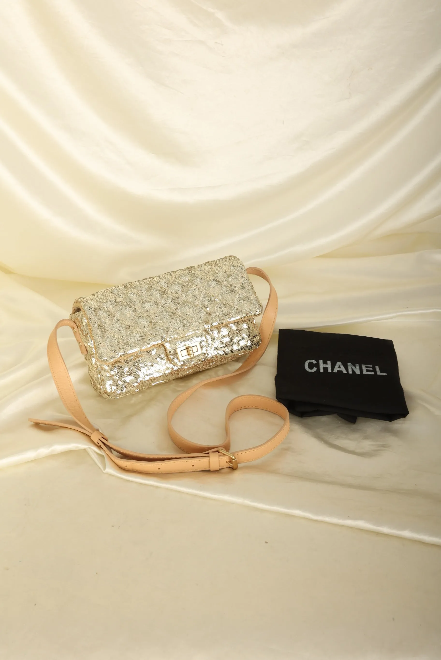 Chanel 2009 Sequin Re-Issue Flap Bag