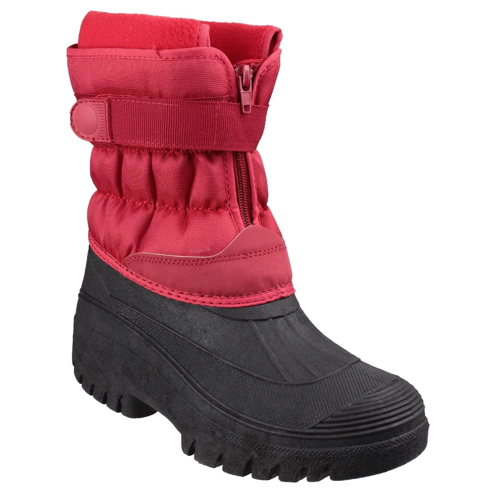 Chase Touch Fastening and Zip up Winter Boot