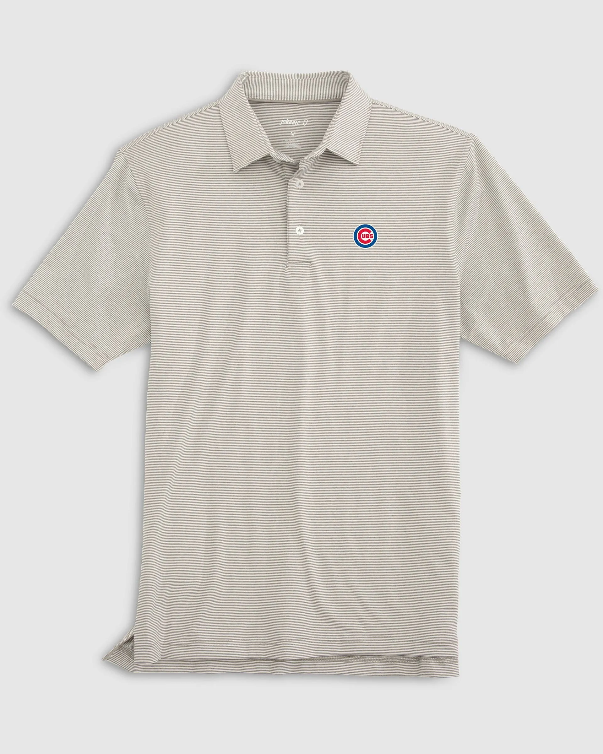 Chicago Cubs Lyndonn Striped Jersey Performance Polo