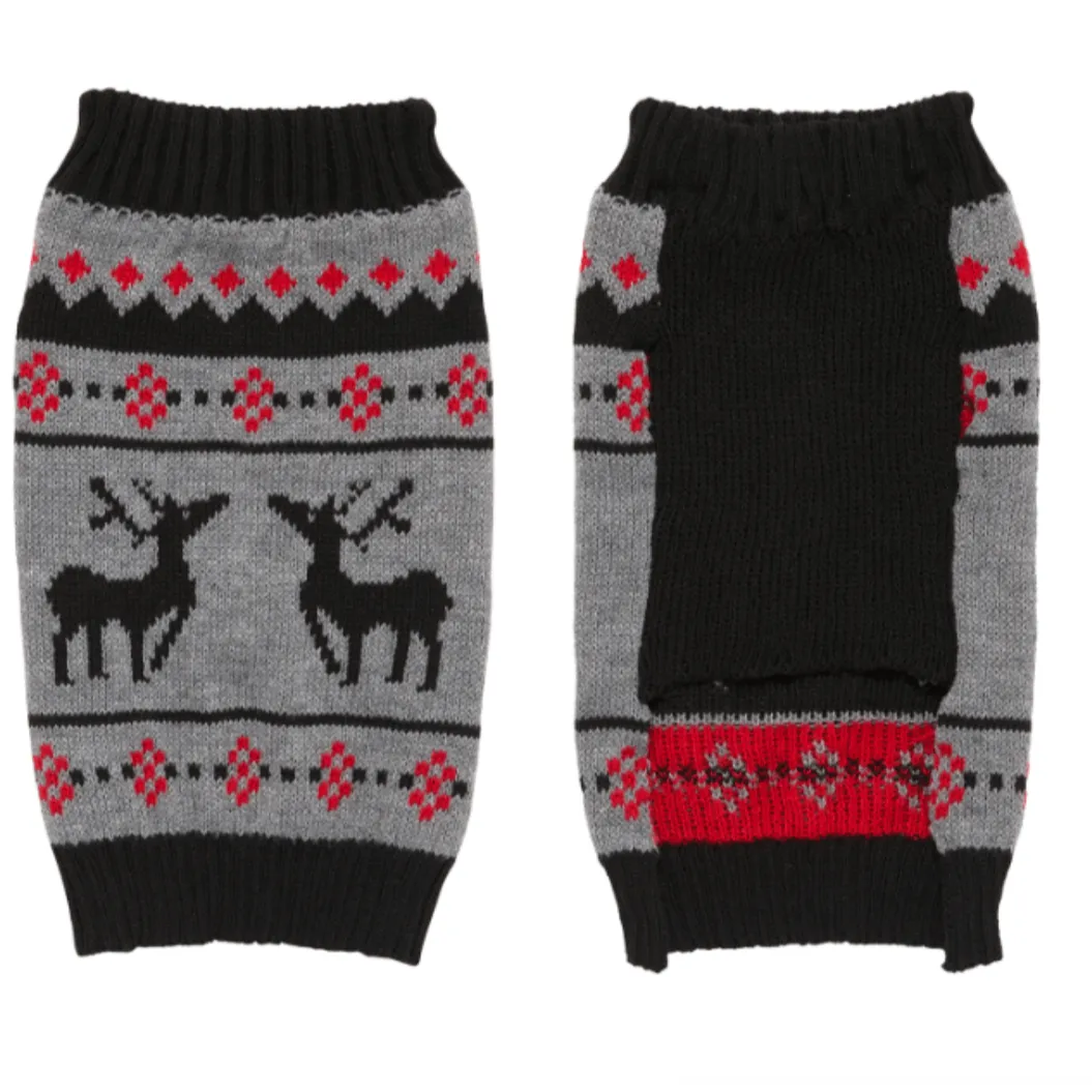 Christmas Reindeer Dog Sweater