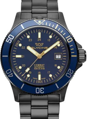 Combat SUB 42 Black PVD Blue Ref. GL0295