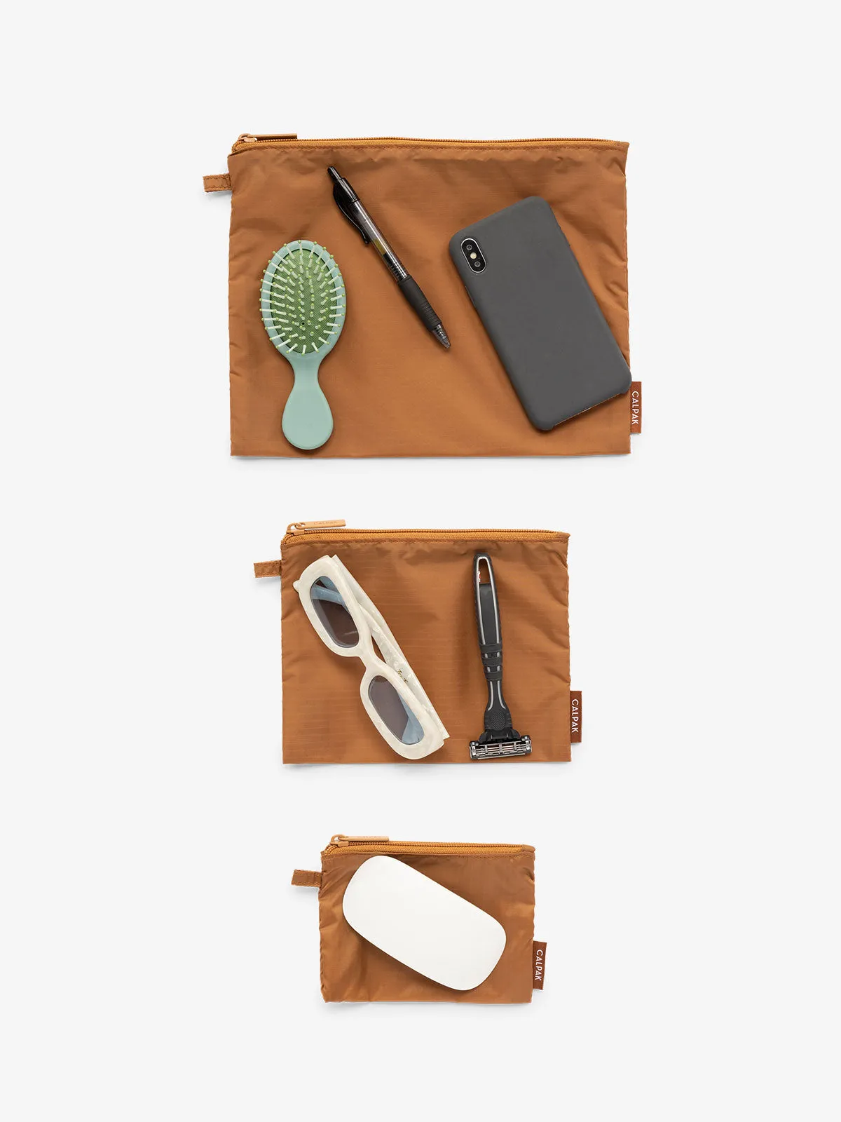 Compakt Zippered Pouch Set