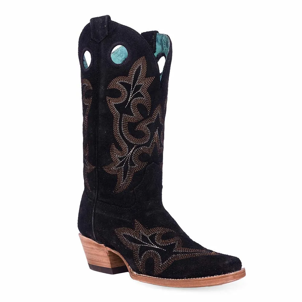 Corral Women's Western Suede Square Toe Boots