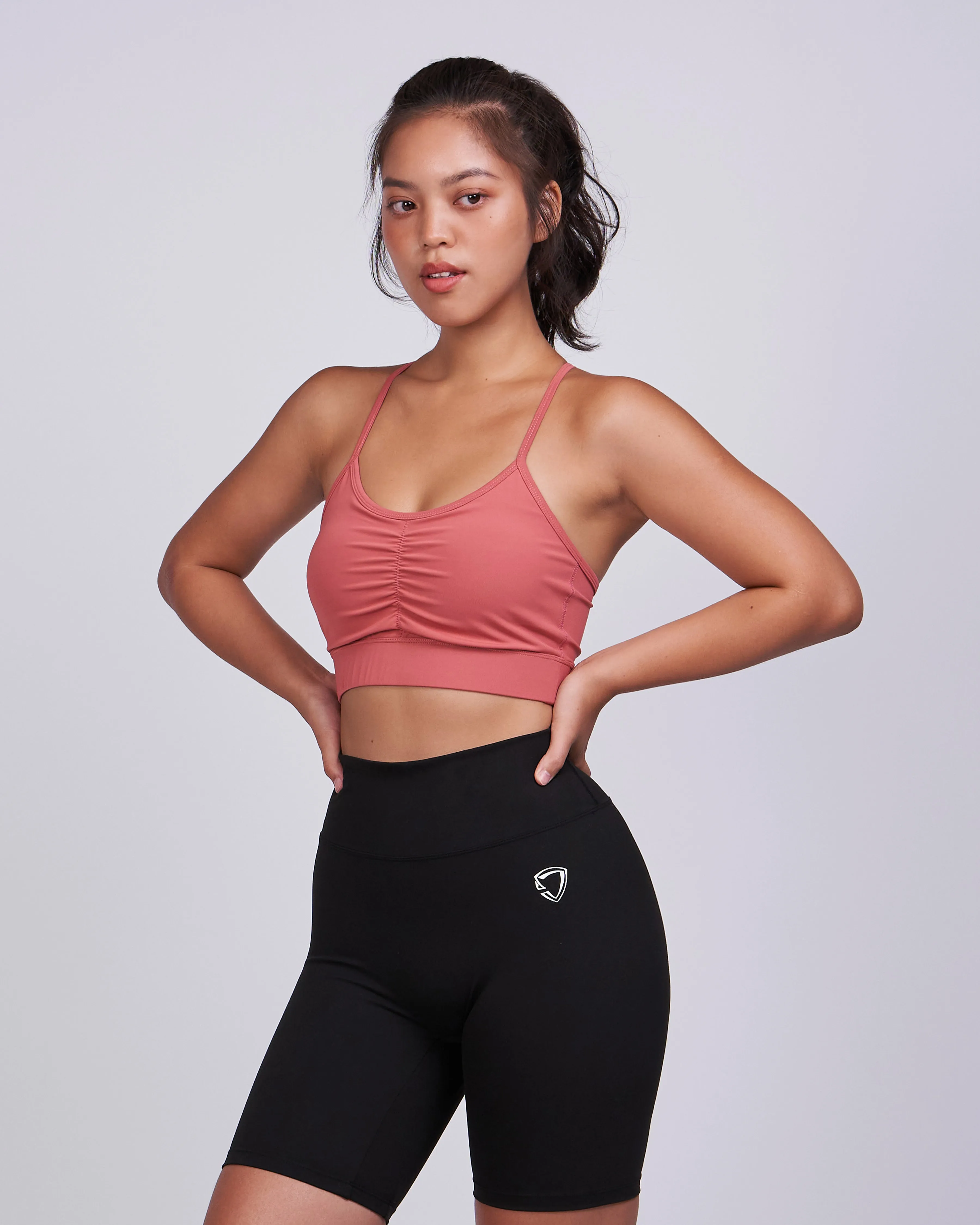 CSL Ruched Front Sports Bra