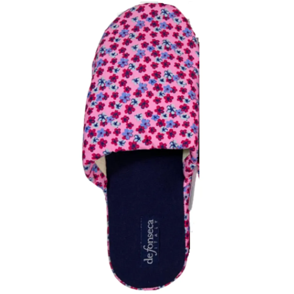 DE FONSECA - art. DE.ROMA TOP PW01 - pantofola da donna - colore rosa