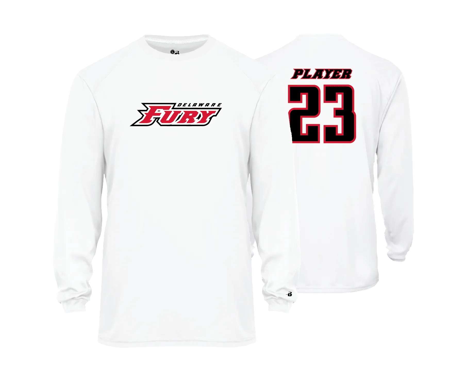 DE Fury LS Performance Tees