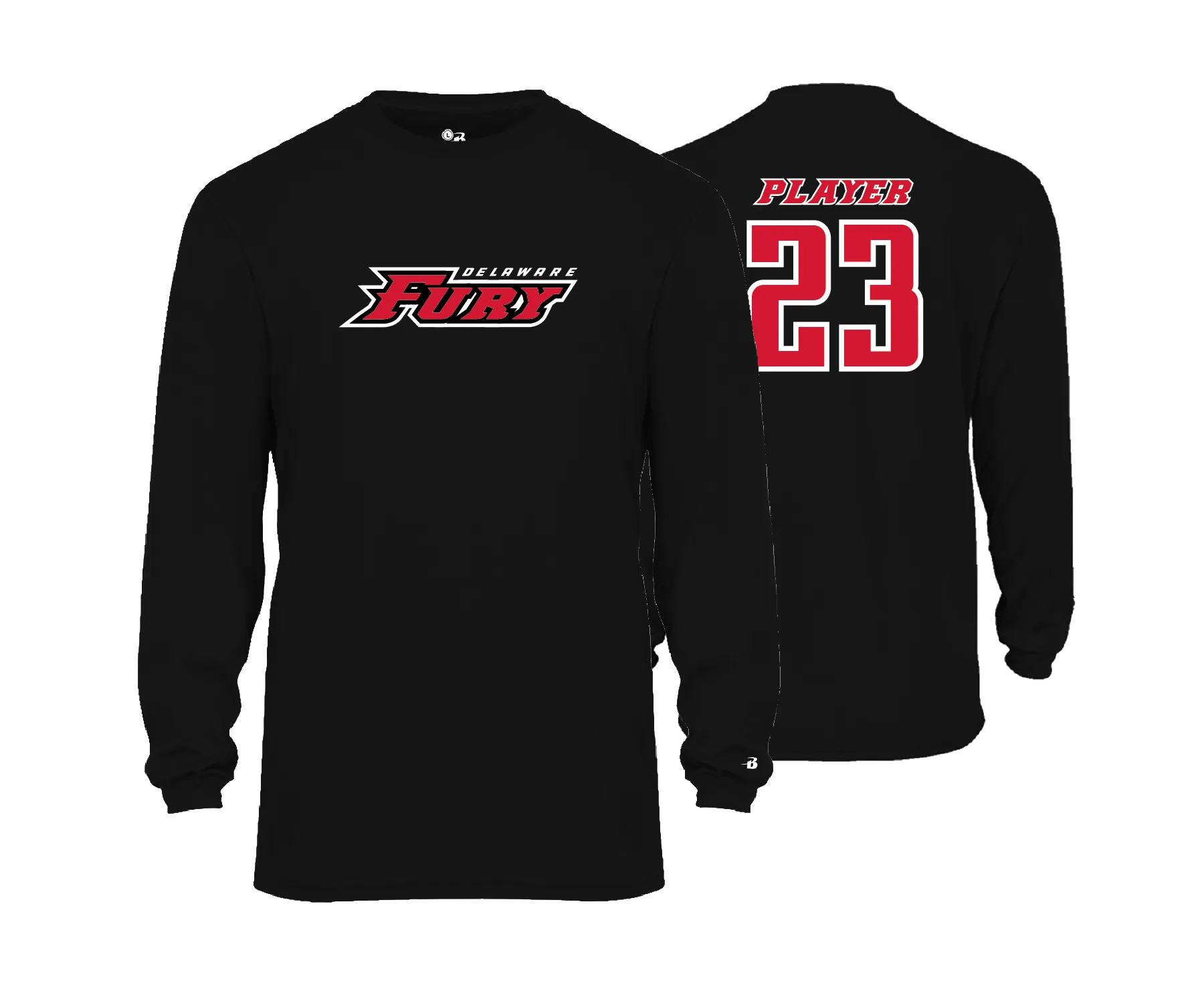 DE Fury LS Performance Tees