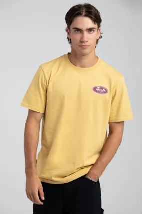 DE LUXE T-SHIRT - YELLOW