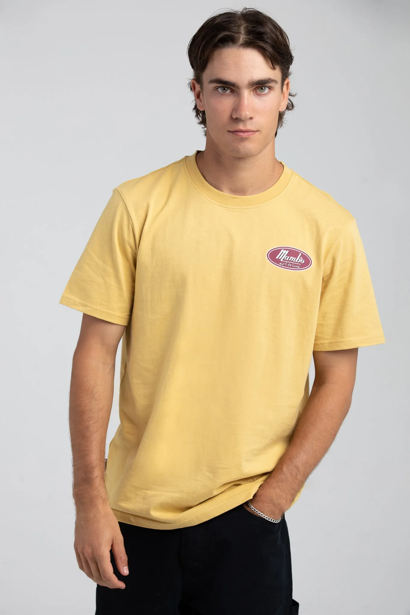 DE LUXE T-SHIRT - YELLOW